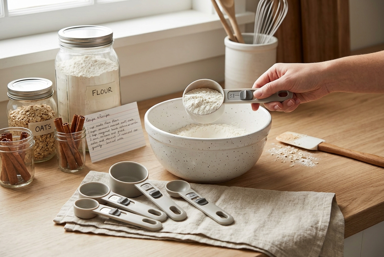 Pestsafe Adjustable Measuring Cup and Spoon Set, 5-Piece - Image 3