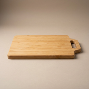 Pestsafe Reversible Bamboo Serving Board with Handle, 15-Inch