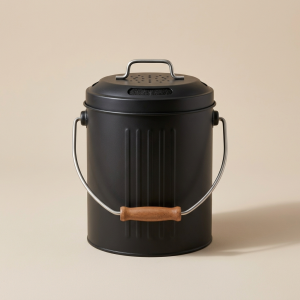 Pestsafe Countertop Compost Bin with Charcoal Filter, 1.3 Gallon